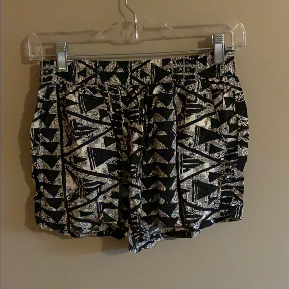 Flowy Aztec Shorts